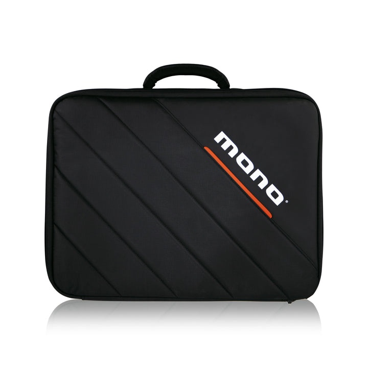 MONO Pedalboard Rail Small with Stealth Club Accessory Case Bundle (Black) - Pedal Boards