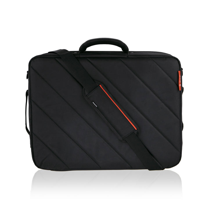 MONO Pedalboard Rail Small with Stealth Club Accessory Case Bundle (Black) - Pedal Boards
