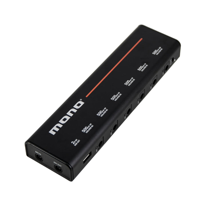 MONO Pedalboard Power Supply Medium (Black) - Pedal Boards