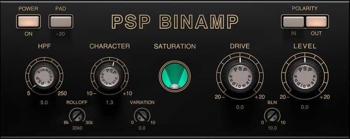 PSP AUDIOWARE PSP BinAmp