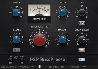 PSP AUDIOWARE PSP BussPressor