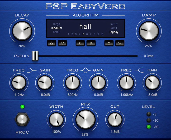 PSP AUDIOWARE PSP EasyVerb 2
