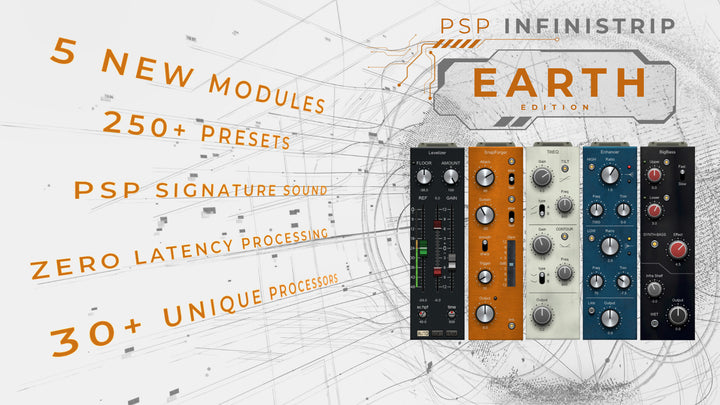 PSP AUDIOWARE PSP InfiniStrip Earth