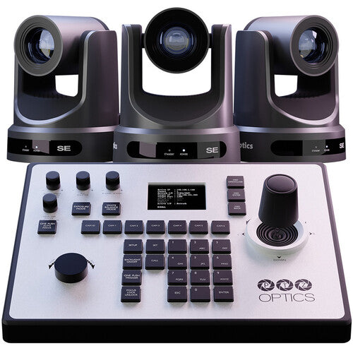 PTZOptics PTZOptics PT20XSE-PRODUCER-JOY4 Producer-SE Camera & Controller Bundle (Gray) - PTZ Camera Accessories