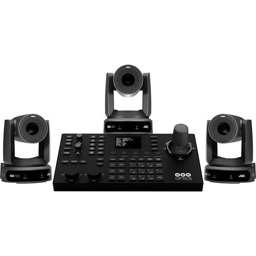 PTZOptics PTZOptics PT30X4K-PRODUCER-SJOY Producer-4K Camera & Controller Bundle With 30x Optical Zoom (Grey) - PTZ Camera Accessories