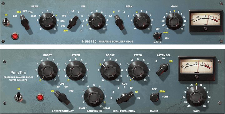 WAVES Waves PuigTec EQs
