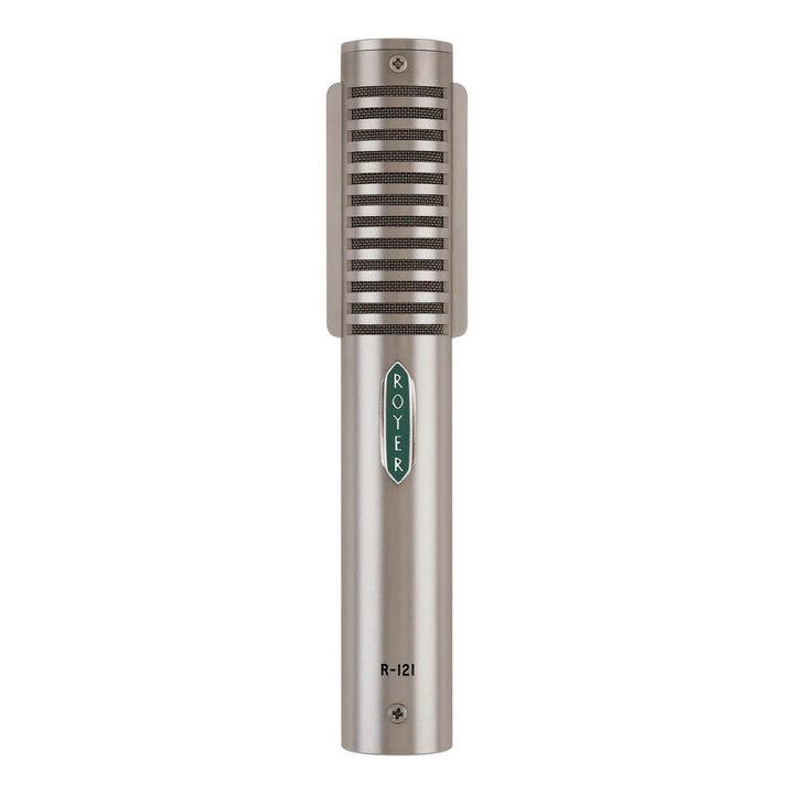 Royer Royer R-121 Ribbon Microphone with RSM-SS1 Sling-Shock Mount (Satin Nickel)