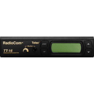 RTS TT-16 16-Channel Wireless IFB Transmitter (Battery-Powered)