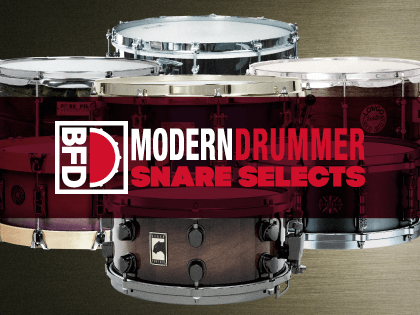 BFD MODERN DRUMMER SNARE SELECTS
