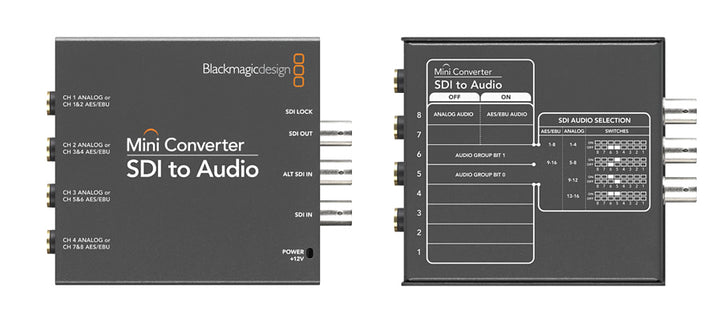 Blackmagic Design Mini Converter - SDI to Audio