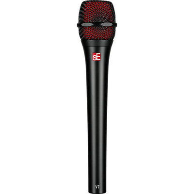 SE Electronics V7ENG Studio-grade Handheld Microphone Supercardioid - Extended Shaft – front view
