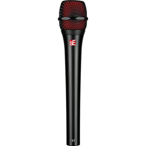 SE Electronics V7ENG Studio-grade Handheld Microphone Supercardioid - Extended Shaft – three-quarter left view