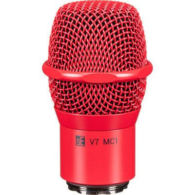 SE Electronics V7MC1/RED V7 Mic Capsule for Shure Wireless in Red – front view