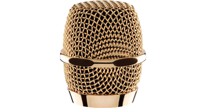 SE Electronics V7MGGOLD V7 Replacement Grille in 24 Carat Gold – front view