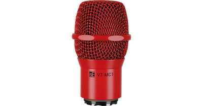 SE Electronics V7MC1RDMP3 V7 Mic Capsule for Shure Wireless in Red w/Pouch – front view