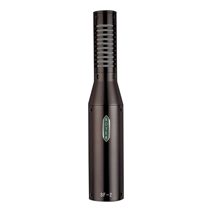 Royer Royer SF-2 Active Ribbon Microphone Matched Pair (Matte Black)