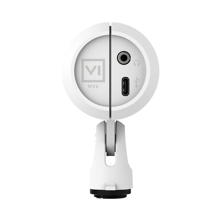 Shure Shure MV6 Gen 2 USB-C Dynamic Gaming Microphone (White)