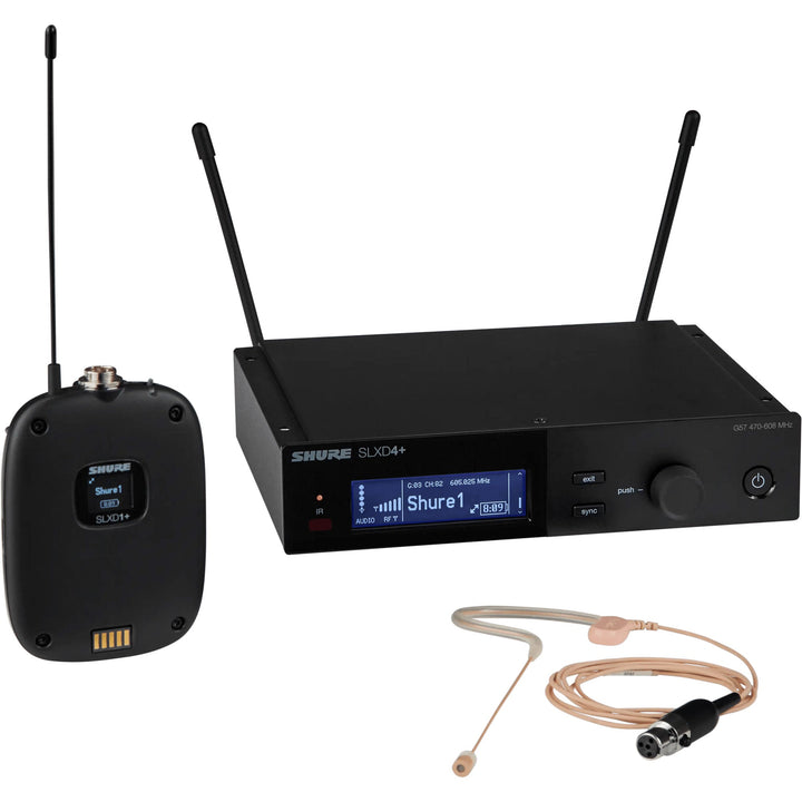 Shure Shure SLXD14 Wireless Bodypack System with MX153T (G57)