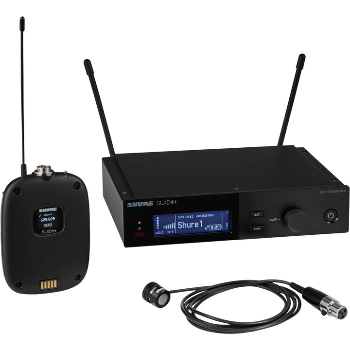 Shure Shure SLXD14 Wireless Bodypack System with WL185 (G57)