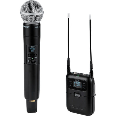 Shure Shure SLXD25 Portable Wireless Handheld System with SM58 (G57)