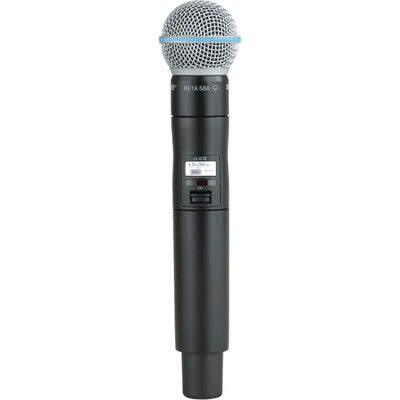 Shure Shure ULXD2 Digital Wireless Handheld Transmitter with Beta 58A (G57)