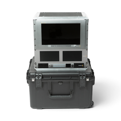 SKB SKB 3i-22221210U iSeries 2222-10 Injection Molded Fly Rack (Black) - Cases & Transport Accessories
