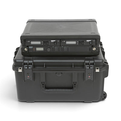 SKB SKB 3i-221710WMC iSeries 2217-10 Wireless Mic Fly Rack (Black) - Cases & Transport Accessories