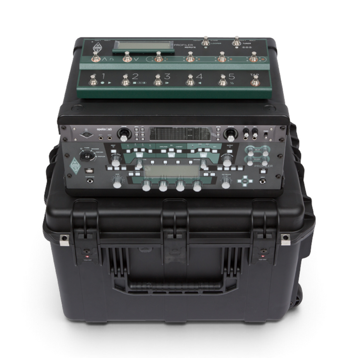 SKB SKB iSeries 231714GFX 4U Injection Molded Guitar FX Fly Rack (Black) - Controller Accessories