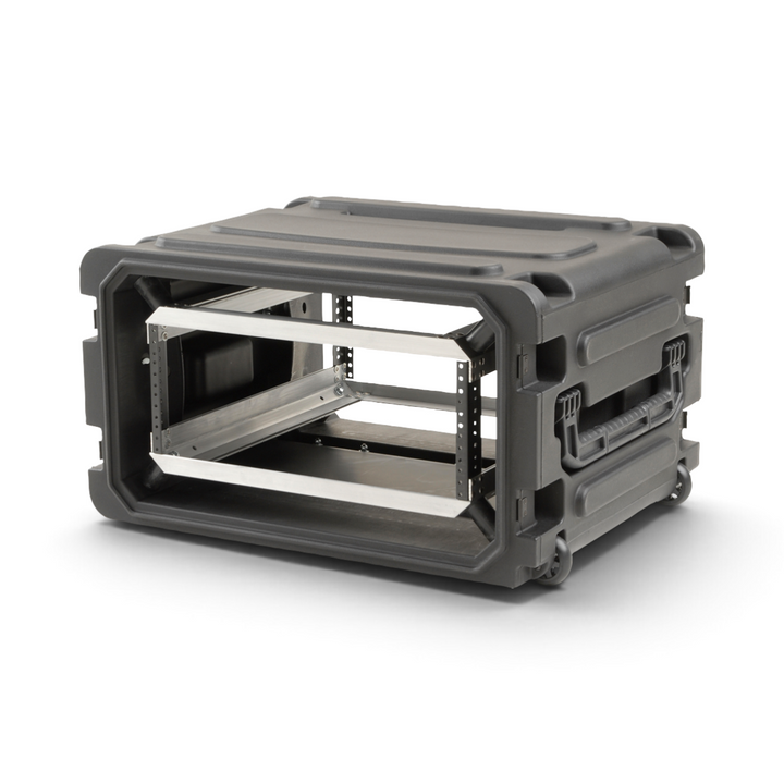 SKB SKB 3SKB-R04U20W rSeries 4U 20 Deep Rolling Shock Rack (Black) - Cases & Transport Accessories