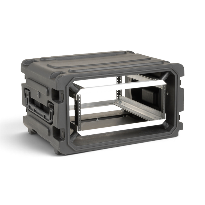 SKB SKB 3SKB-R04U20W rSeries 4U 20 Deep Rolling Shock Rack (Black) - Cases & Transport Accessories