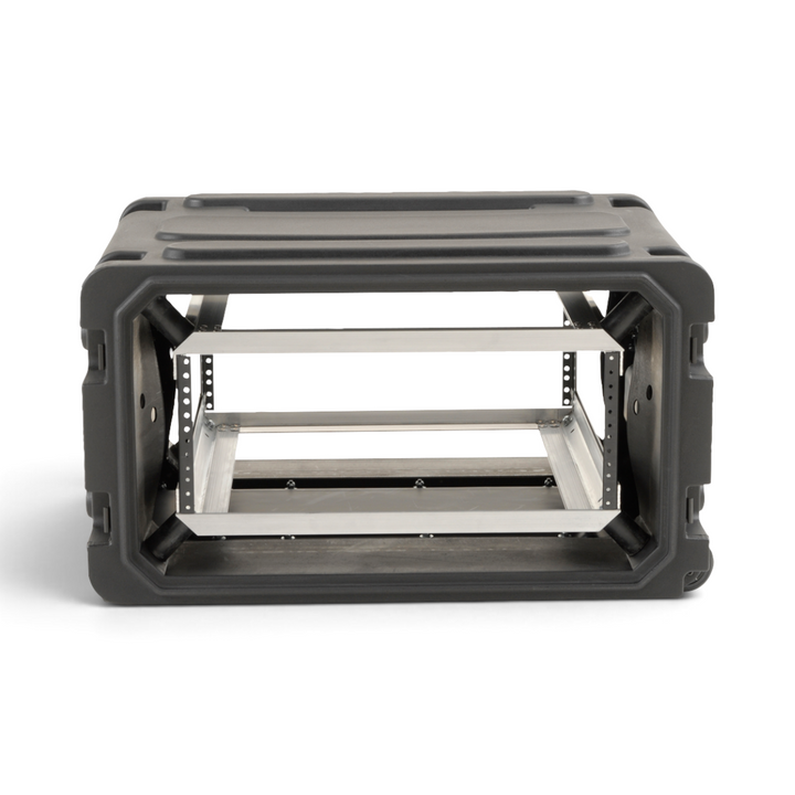 SKB SKB 3SKB-R04U20W rSeries 4U 20 Deep Rolling Shock Rack (Black) - Cases & Transport Accessories