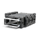 SKB SKB 3RR-4U30-25B rSeries 4U Shock Rack (Black) - Cases & Transport Accessories