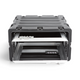 SKB SKB 3RR-4U20-22B rSeries 4U Shock Rack (Black) - Cases & Transport Accessories