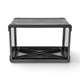 SKB SKB 3i-M6U13-FRM iSeries 6U Injection Molded 13 Deep Rack Frame (Black) - Racks