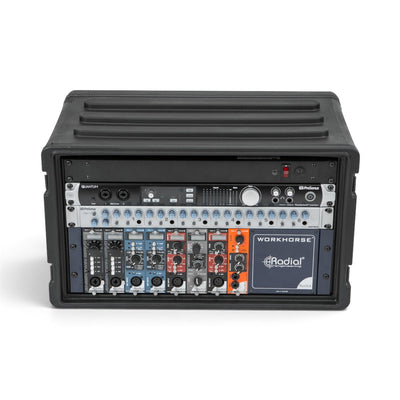 SKB SKB 1SKB-R6S 6U rSeries Shallow Rack (Black) - Racks