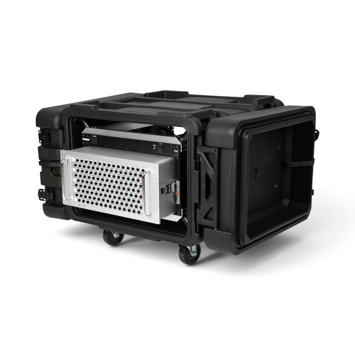 SKB SKB 3SKB-R906U24 rSeries 6U Shock Rack (Black) - Cases & Transport Accessories