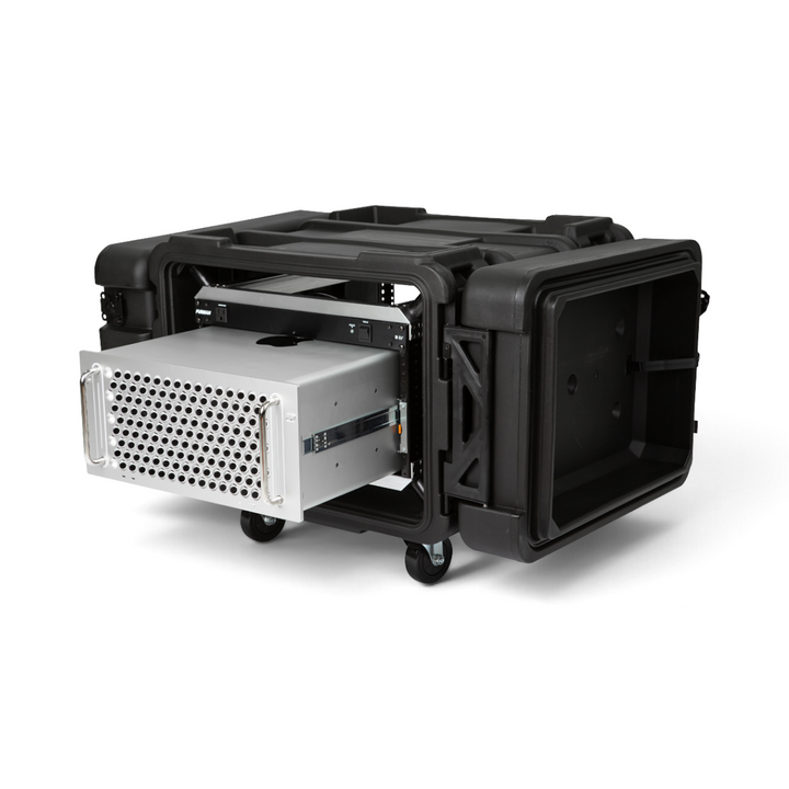 SKB SKB 3SKB-R906U24 rSeries 6U Shock Rack (Black) - Cases & Transport Accessories