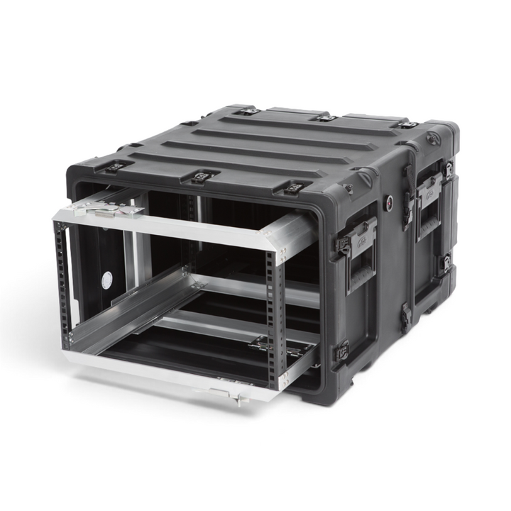 SKB SKB 3RR-6U20-22B rSeries 6U Shock Rack (Black) - Cases & Transport Accessories