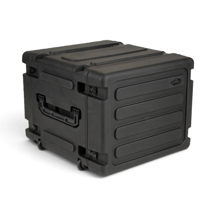 SKB SKB 3SKB-R08U20W rSeries 8U 20 Deep Rolling Shock Rack (Black) - Cases & Transport Accessories