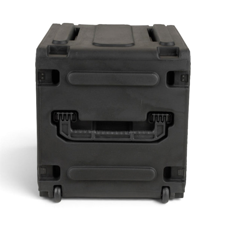 SKB SKB 3SKB-R08U20W rSeries 8U 20 Deep Rolling Shock Rack (Black) - Cases & Transport Accessories