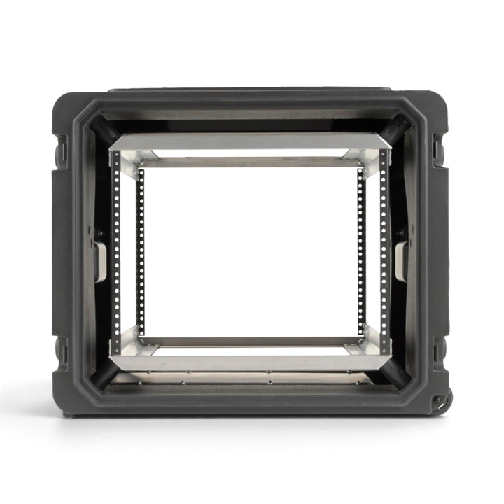 SKB SKB 3SKB-R08U20W rSeries 8U 20 Deep Rolling Shock Rack (Black) - Cases & Transport Accessories