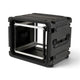 SKB SKB 3SKB-R08U20W rSeries 8U 20 Deep Rolling Shock Rack (Black) - Cases & Transport Accessories