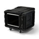 SKB SKB 3SKB-R908U28 rSeries 8U Shock Rack (Black) - Cases & Transport Accessories