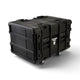 SKB SKB 3SKB-R908U24 rSeries 8U Shock Rack (Black) - Cases & Transport Accessories