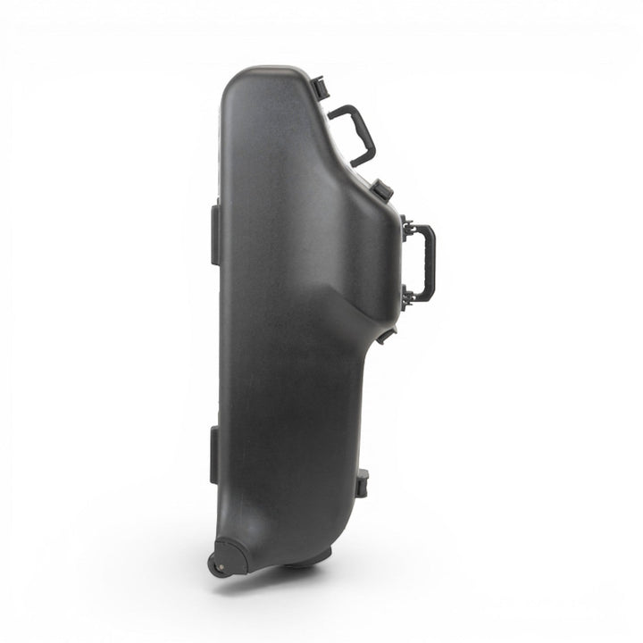 SKB SKB 1SKB-455W Contoured Pro Baritone Sax Case with Wheels (Black) - Instrument Cases