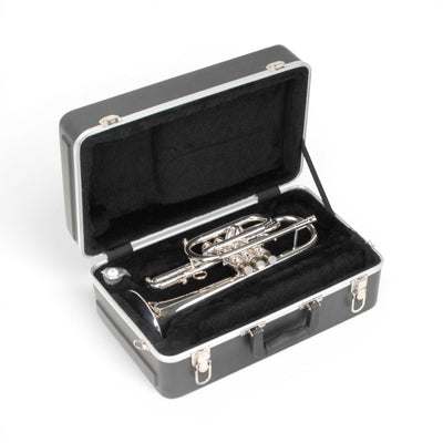 SKB SKB 1SKB-325 Professional Cornet Instrument Carrying Case (Black) - Instrument Cases