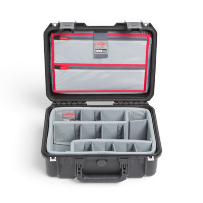 SKB SKB iSeries 1510-6 Case (Black, Padded Dividers And Lid Organizer) - Cases & Transport Accessories