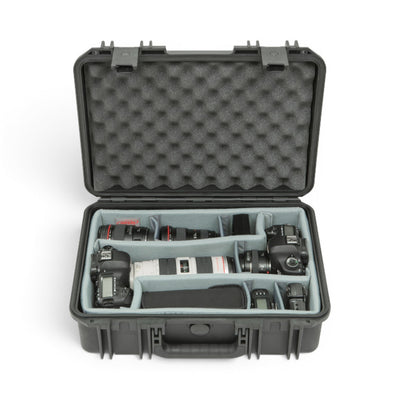 SKB SKB iSeries 1711-6 Case (Black, Padded Dividers) - Cases & Transport Accessories