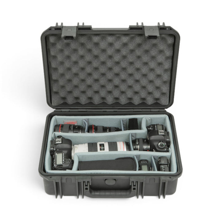 SKB SKB iSeries 1711-6 Case (Black, Padded Dividers) - Cases & Transport Accessories