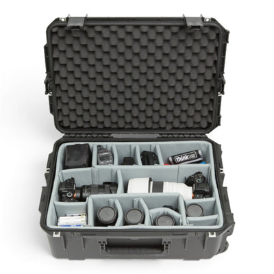 SKB SKB iSeries 2215-8 Waterproof Case (Black, Padded Dividers) - Cases & Transport Accessories